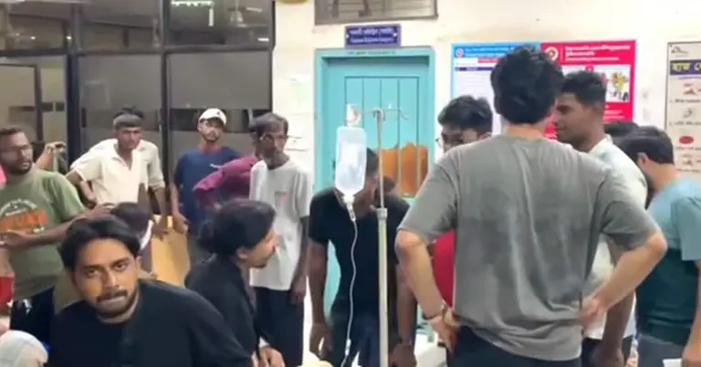 আহতরা হাসপাতালে ভর্তি